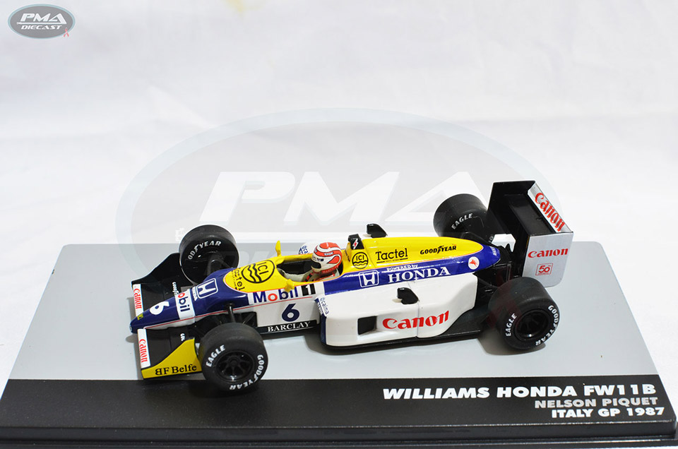 NELSON PIQUET 1987 WILLIAMS FW11B 1:43